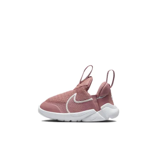 Nike Flex Plus 2 TD противоскользящая анти-KICK низкий топ обувь для малышей красный черный белый для младенцев и малышей