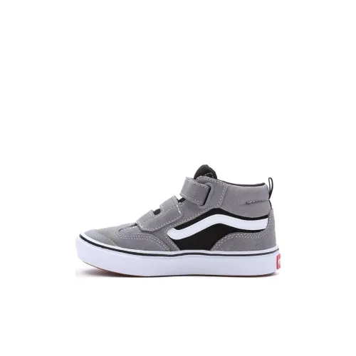 Vans Old Skool Collection MID Топ Детские Скейтбординги Серый Children Возраст 3-7 лет