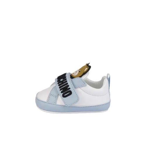 MOSCHINO Тедди Низкий Топ Предходя Малыш Обувь Синий Новорожденный И Малыш