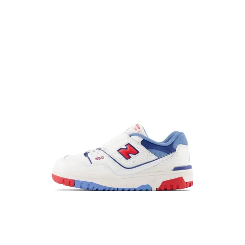 New Balance NB 550 KIDS Lifestyle Shoes Белый Красный Детский