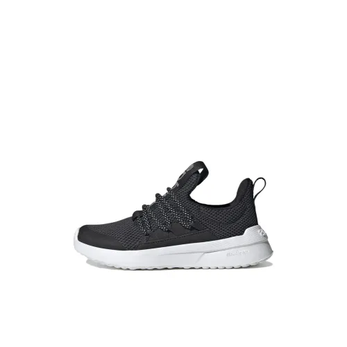 Adidas Neo Lite Racer Adapt 5,0 Slip-Resistant Abrasion-Resistant Kids Lifestyle Shoes Black Children's Adidas Neo Lite Racer Adapt 5,0 Slip-Resistant Abrasion-Resistant Детские Лифстайл Обувь Черная Детская