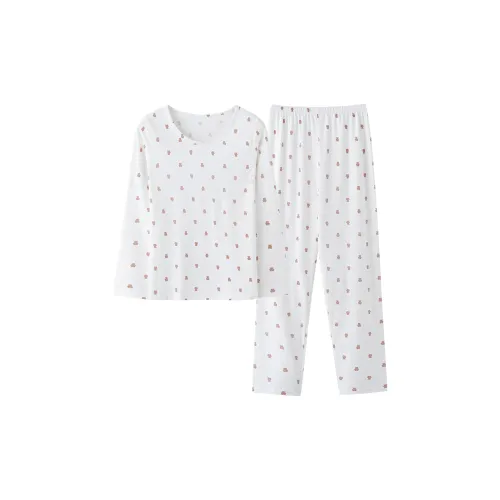 William Pajama Комплект Женский Экрю