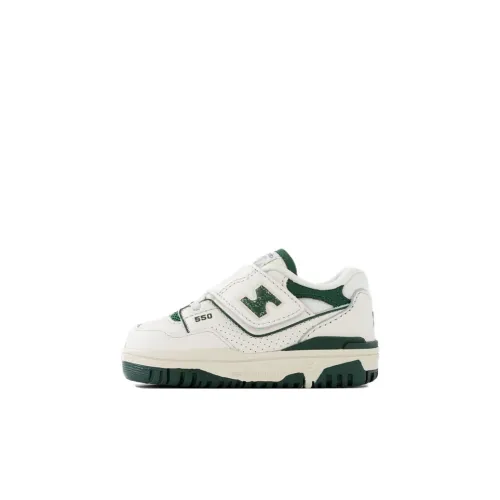 AIME LEON DORE x New Balance NB 550 Low Топ Обувь для малышей Бело-зеленый Infant And Toddler