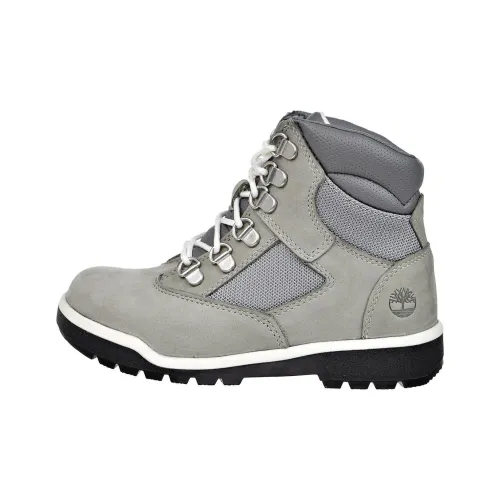 Timberland Field Boots Детская туристическая обувь зеленого цвета, школьный возраст
