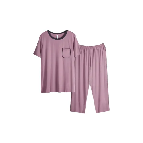 Xuan Liang Pajama Комплект Женский Пыльно-фиолетовый