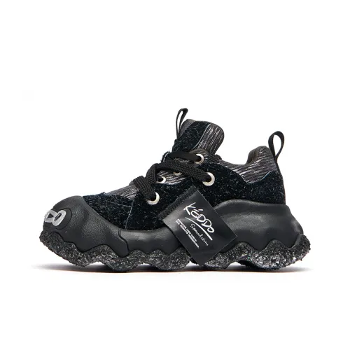 KEDDO Paint Is Not Dry визуально увеличивает рост Низкий топ Толстая подошва Кроссовки Унисекс