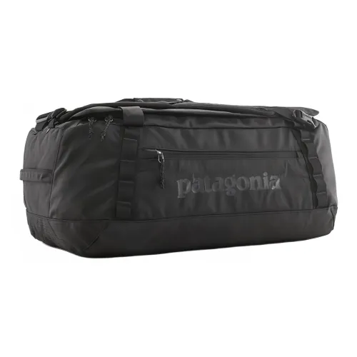 Patagonia 55L Туристические сумки Переработанный полиэстер Матовый черный Унисекс