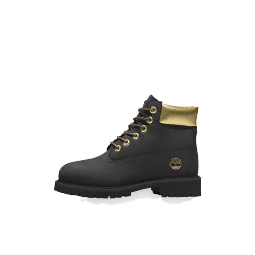 Timberland Детская туристическая обувь черного цвета для дошкольников