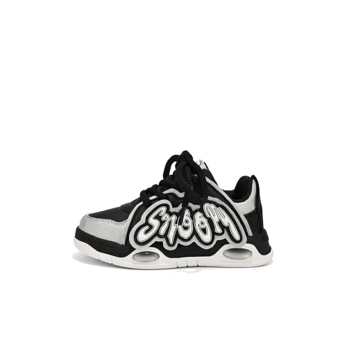 SNOOPY Детская повседневная обувь Low Top Черный Белый Kids