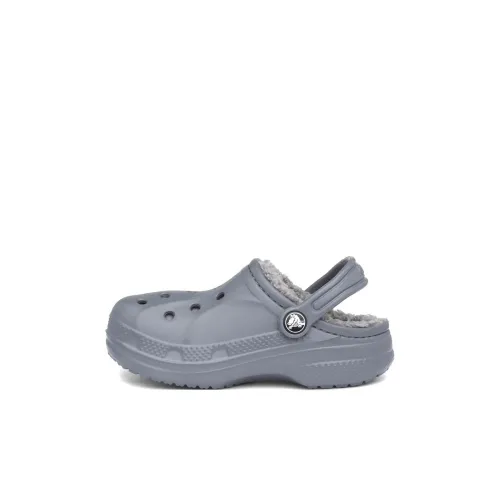 Детские Crocs EVA Перфорированные Термостойкие Kids Сабо Угольно-Серый