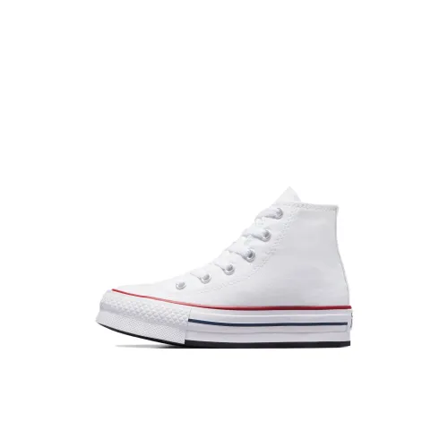 Converse Chuck Taylor All Star Lift Платформа High Топ Kids Кеды Белый Children Возраст 3-7 лет