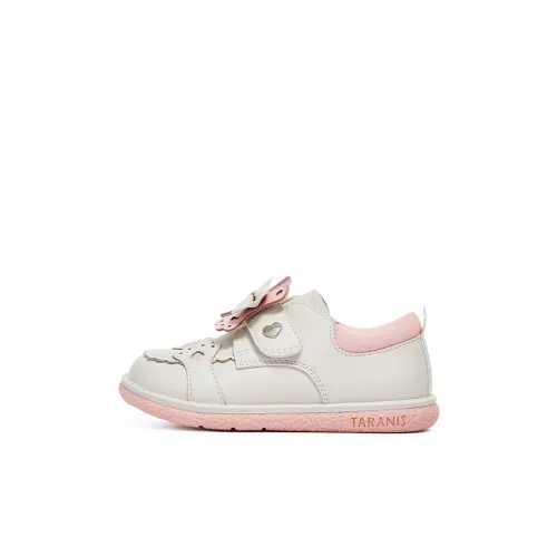TARANISMETA Износостойкий Дышащий Низкий Топ Детская Кожа Обувь Белый Розовый Малыш