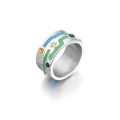 DH7 Кольца из титанового стального сплава Унисекс