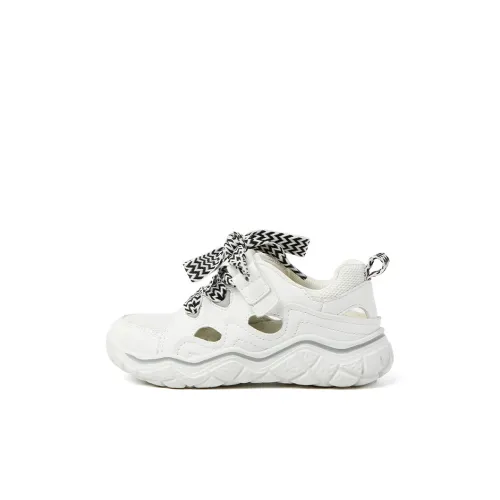 Habedo Детские беговые кроссовки Белый Черный Детский