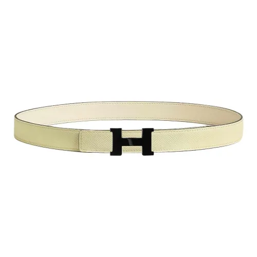 HERMES Телячья кожа Кожаные ремни Женские Ширина 2,4CM