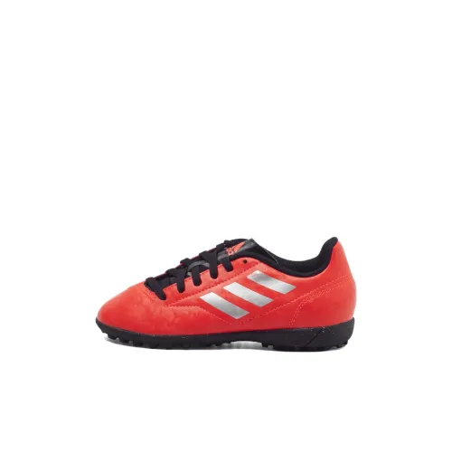 Adidas Copa Quisto II Амортизация Износостойкий Низкий Топ Детская Футбольная Обувь Красный Серый Детский