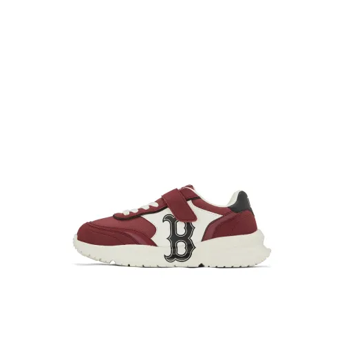 Mlb Base Logo Chunky Runner KIDS Lifestyle Shoes Бургунди