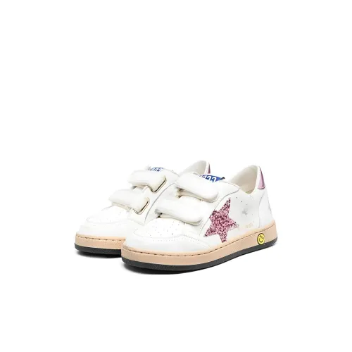 Golden Goose Низкий Топ Детские Скейтбординги Белый Детские Возраст 3-7 Лет