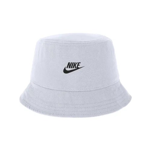 Nike 100% хлопок Bucket Hats Unisex Белый