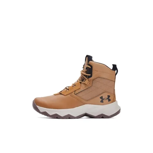 Under Armour Детские кроссовки для тренировок MID Топ Highland Светло-коричневый Kids