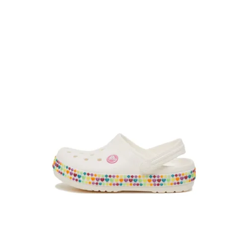 Crocs Crocband Slip-Resistant и Breathable Sandals White Baby