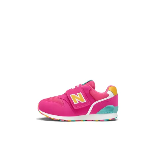New Balance NB 996 Быстросохнущий Низкий Топ Обувь для малышей Розовый Красный Infant и Toddler
