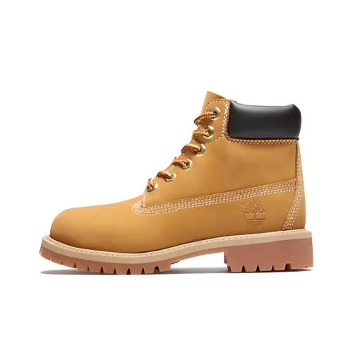 TIMBERLAND Детские ботинки Коричнево-желтые Школьный возраст