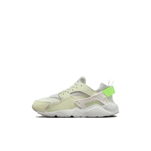 Nike Huarache Run Детская беговая обувь Низкий топ Белый Зеленый Kids