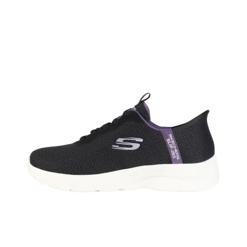 Skechers Sport Низкий Топ Повседневная Беговая Обувь Женская Черная
