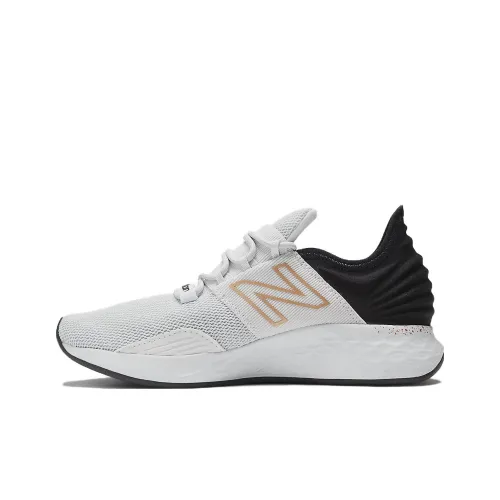 New Balance NB Свежий Пена Series ROAV Низкий Топ Детские Беговые Кроссовки Кварцево-Серый с Медно-Металлическим Подростки