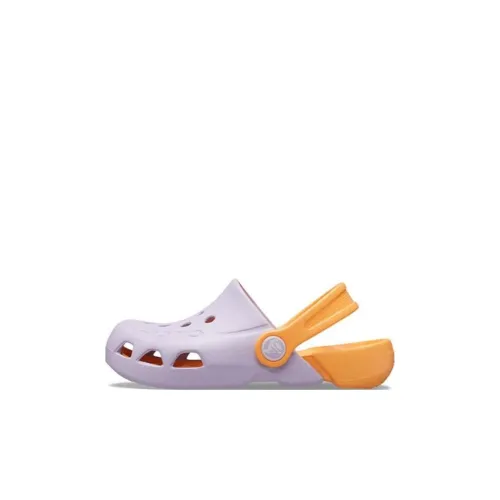 Crocs Детские сандалии Светло-фиолетовый Дынно-оранжевый Kids