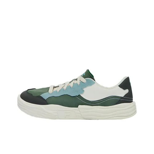 FILA FUSION POP 2 Низкий Топ Кеды Мужской Зеленый