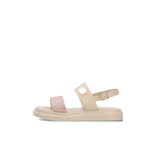 LIU·JO UOMO Детские сандалии розово-бежевого цвета для малышей