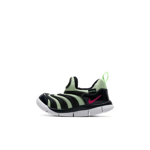 Nike Dynamo Free Low Топ Обувь для малышей Черный Зеленый Infant и Toddler