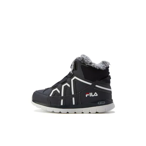 FILA KIDS Устойчивые к истиранию низкие ботинки Черный Белый Детский