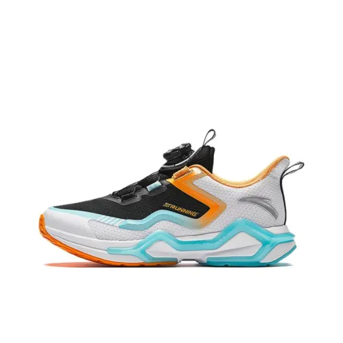 Antakids Gongsu Детские беговые кроссовки MID Топ Trick Синий Унисекс