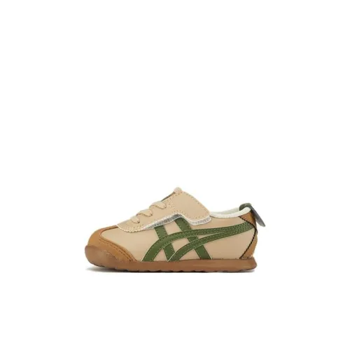 Onitsuka Tiger MEXICO 66 Водонепроницаемая и Дышащая Низкая Обувь для Малышей Коричневая Для Младенцев и Малышей