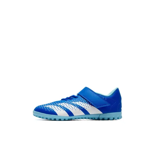 Adidas Predator Accuracy.4 Детские футбольные бутсы с низким верхом, синие и белые, Kids