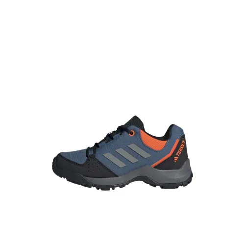 adidas Terrex Hyperhiker Slip-Resistant Низкий Топ Детская Туристическая Обувь Серый Синий Детский
