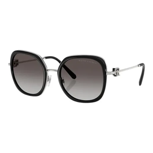 Ralph Lauren Металл Квадратные Солнцезащитные очки Женские Черные