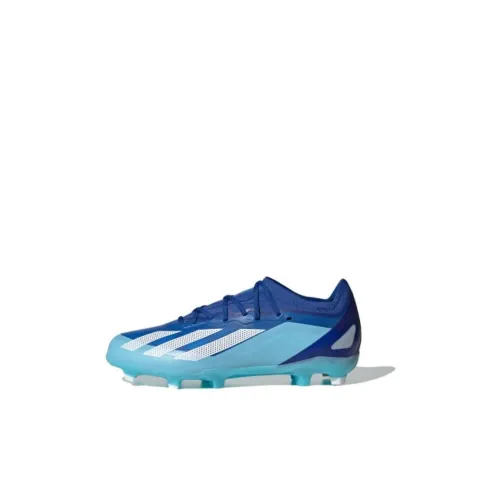 Adidas X Crazyfast.1 Детские футбольные бутсы, низкий топ, синий, Kids