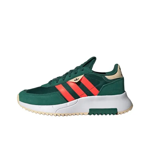 Adidas Originals Retropy F2 Slip-resistant Abrasion-resistant Kids Lifestyle Shoes Green Red Teenagers Adidas Originals Retropy F2 Slip-resistant Abrasion-resistant Детские повседневные кроссовки Зеленый Красный Подростки