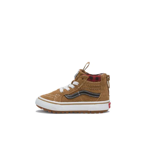 VANS SK8 High Топ Обувь для малышей Коричневый Infant And Toddler