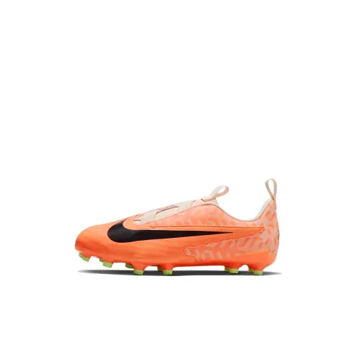 nike Phantom GX Academy Jr. Phantom GX Academy Противоскользящий Низкий Топ Детские футбольные бутсы Оранжевый Черный Kids