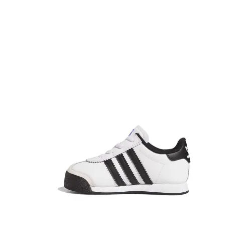 Adidas Originals Амортизация Износостойкая Низкая Обувь для малышей Белый Черный Infant Wa Toddler