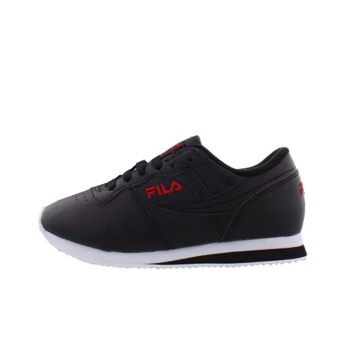 FILA KIDS Machu Low Топ Детские Баскетбольные Кроссовки Черные Подростки