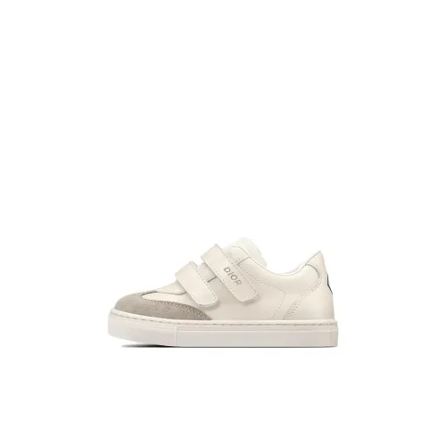 DIOR B101 Низкие Топы Обувь для Младенцев и Малышей Кремово-Белый Infant And Toddler