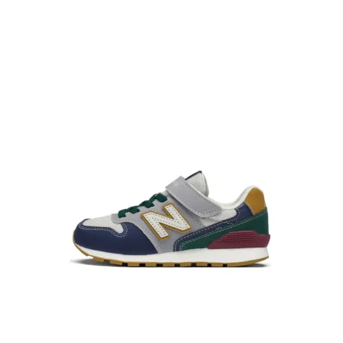 NEW BALANCE KIDS Беговые кроссовки Низкий Топ Темно-синий Зеленый Kids