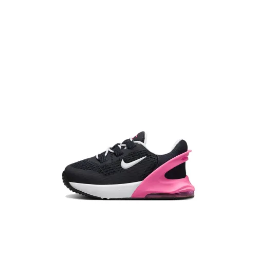 Nike Air Max 270 Амортизация Низкий Топ Обувь для малышей Черный Розовый Infant And Toddler