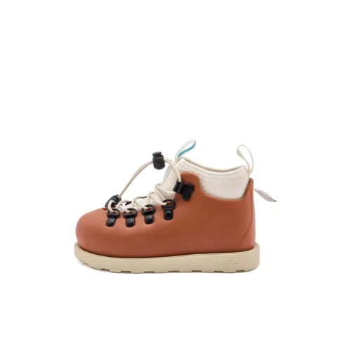 Native Shoes Fitzsimmons Детская туристическая обувь Карамель | Экрю Kids